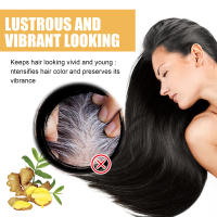 Acondicionador antipérdida de cabello, esencia de jengibre, hidratante, reparación de daños en el cabello, cuidado suavizante y rizado, tratamiento de oscurecimiento del cabello - details 4