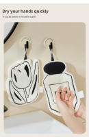 Limpiar toallas de mano, engrosamiento doméstico de doble capa, tela de mano absorbente de agua de secado rápido, toallitas de mano creativas - details 7