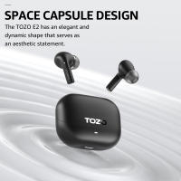 Auriculares inalámbricos originales TOZO E2 True In-Ear Bluetooth 5,3 auriculares 8,5 H tiempo de reproducción auriculares resistentes al agua con micrófono - details 0