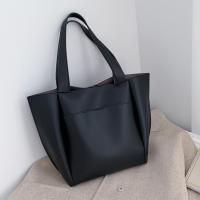 Bolso de hombro de gran capacidad para mujer, bolsos de cuero PU de alta calidad, bolso de mano Retro femenino - details 3