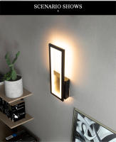 Luz LED de pared para Interior, lámpara de noche minimalista, candelabro de cabecera para decoración del hogar - details 3