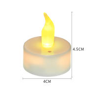 7PC Sensor de soplado vela luz de té manos libres led amarillo lámpara de ambiente al aire libre para boda evento diy hogar oficina regalo iluminación decoraciones - details 0