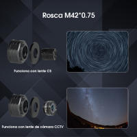 Cámara Planetaria en Color SVBONY SV705C/ IMX585/ EAA/ USB3.0 con Bajo Amplificador Sin Brillo para Imágenes Solares y Lunares 8.3MP - details 10