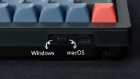 Keychron-Teclado mecánico personalizado, teclas de ABS, retroiluminación RGB, interruptor K Pro, con diseño ISO, QMK, V2 - details 10