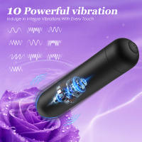 APP Control Bullet Vibrator 10 Modo de alta velocidad Estimulador del punto G Masajeador vibratorio para pezones Varita vibratoria Orgasmo Vagina Dildo Juguete sexual para mujeres adultas - details 2