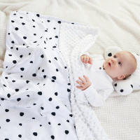 Manta envolvente para bebé recién nacido, edredón infantil suave, ropa de cama para bebés, accesorios de fotografía, cochecito, otoño - details 18