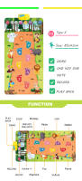 Kids Musical Piano Mat Duet Keyboard Play Mat 20 Keys Floor Piano with 8 Instrument Sound 5 Paly Modes Dance Pad Puzzle Toys - details 20