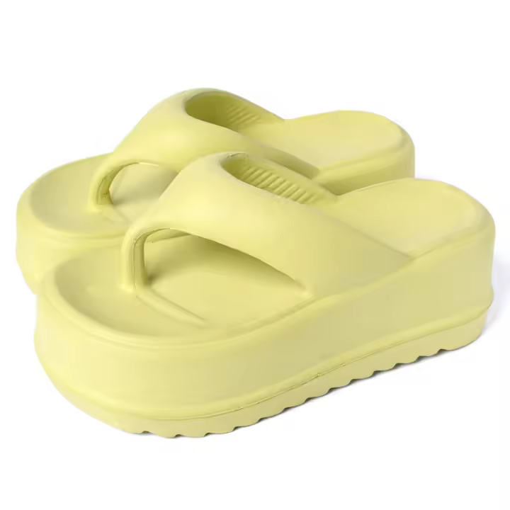 Zapatillas planas de piel auténtica para mujer, chanclas blancas y negras, suela gruesa, informales, cómodas, novedad de verano - 1
