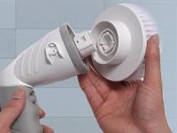 Depurador eléctrico giratorio, cepillo de limpieza eléctrico inalámbrico para baño, limpiador giratorio para pared, azulejo, bañera, inodoro - details 15