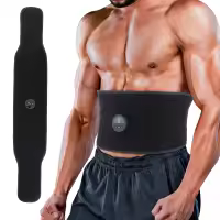 Cinturón eléctrico para adelgazar,EMS estimulador muscular para perder peso,masajeador vibratorio,entrenador para quemar grasa - details 0