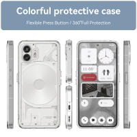 KEYSION-funda transparente a prueba de golpes para teléfono móvil, carcasa trasera de silicona TPU suave, para nada, 2 y 1 - details 7