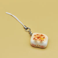 Llaveros de Pan de Gato Estilo Japonés Set de 3 Encanto de Teléfono Kawaii para Bolsos - details 0