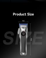 Kemei-cortadora de pelo profesional para peluquero, maquinilla eléctrica para cortar el pelo, recargable, Máquina para cortar cabello para hombres, 9000RPM - details 5