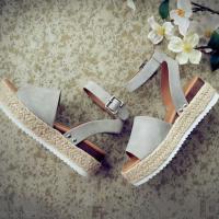 Summer Sandals Women Wedges Shoes Ladies Platform Sandals Fashion Ladies Casual Girls Slip on Ankle Strap Flats Plus Size - details 11