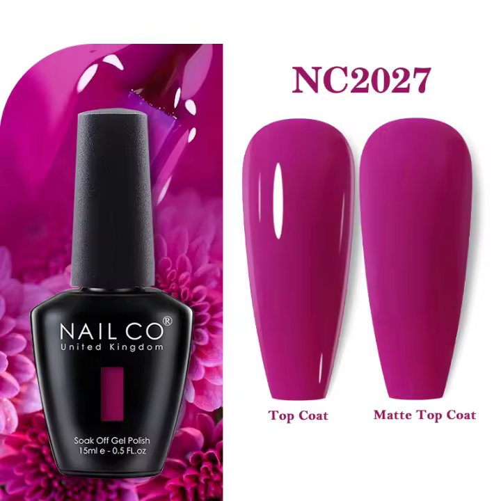NAILCO-esmalte de uñas en Gel UV, barniz híbrido para capa Base, para Nail Art profesional, 15ml - 1