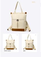 Mochila impermeable para ordenador portátil, de gran capacidad bolso de hombro, bolso de viaje portátil para mujer, Color de contraste - details 36