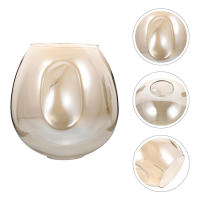 Pantalla de Cristal de coñac, reemplazo de cubierta de pantalla de lámpara decorativa para luces colgantes simples, accesorio de pantalla de lámpara, anillo fijo - details 3