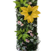 Decoración de Pared de Césped Falsa Planta de Flor Artificial para Interior de Jardín - details 7