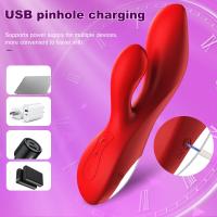 Consolador vibrador recargable para mujeres estimulador de clítoris vaginal femenino AV Stick vibración punto G potente masaje masturbador juguetes sexuales para mujeres productos para adultos - details 5