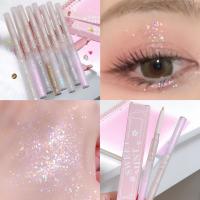 Sombra de Ojos Líquida Brillante-Matte Tono de Piel de Seda Perlas de Agua Impermeables - details 3