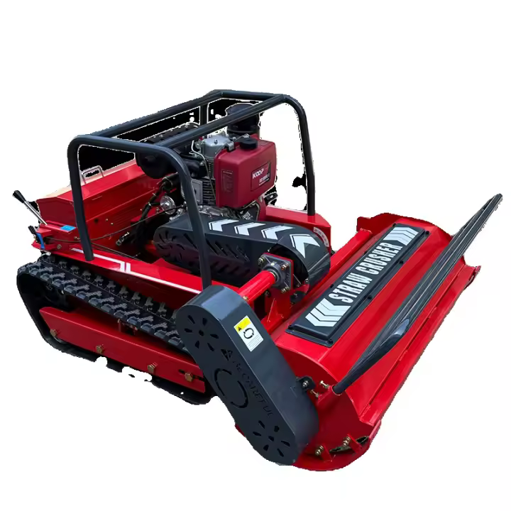 Cortacésped eléctrico con batería de gran capacidad Opcional máquina con motor de gasolina/diesel Gran potencia y par motor Todoterreno todoterreno - 1