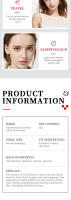 Mascarilla Facial Blanca Arbutin Nicotinamida Hidratante, Iluminador, Reparador de Piel Seca y Erosión Herramienta de Cuidado de la Piel de Belleza - details 8