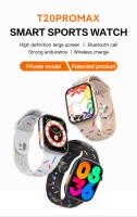 T20 Pro Max-reloj inteligente con correa arcoíris, accesorio de pulsera resistente al agua IP67 con pantalla táctil de 2,09 pulgadas, Bluetooth, llamadas y juegos, Serie Completa 8 - details 0