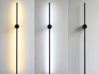 Lámpara LED de pared para decoración del hogar, candelabro moderno de pared largo, accesorio de luz con rotación de 350 ° para dormitorio, sala de estar, sofá de fondo - details 2