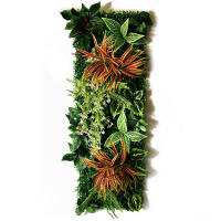 Paneles de Pared de Plástico y Hierba Artificial 40*120cm Ideal para Decoración de Fondo Verde de Hotel Uso Inside y Outside del Jardín - details 9