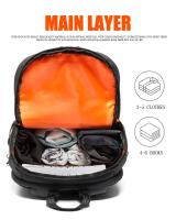 Tangcool-mochila de gran capacidad para hombre y mujer, morral de trabajo diario, de negocios, de acción, 17 pulgadas - details 5