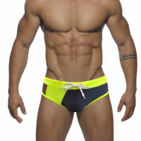 Jessborn-Calzoncillos de baño con copa para hombre, bañador de color tridimensional, pantalones cortos de natación a juego, traje de baño para adultos, playa, primavera caliente - details 6