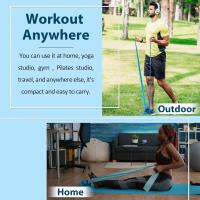 Conjunto de banda de resistencia de látex resistente para ejercicio elástico, banda de asistencia para dominadas, entrenamiento pesado, equipo de Fitness - details 10
