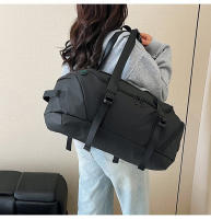 Bolsa de lona de viaje para gimnasio con bolsillo para zapatos, bolsos de hombro para entrenamiento deportivo al aire libre, Yoga, almacenamiento grande, mochila de viaje de negocios para ordenador portátil - details 5