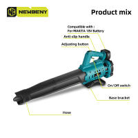 Soplador eléctrico NEWBENY de velocidad Variable, potente soplador de polvo de nieve y hojas para el hogar, herramientas eléctricas para batería de 18V - details 1