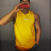 New Arrival Quick-drying Summer Men's Printed Basketball Bodybuilding Fitness Breathable Gyms Sports O-neck Tank Top - details 15