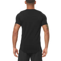 Camiseta Deportiva de Fitness para Hombres Ajuste Cerrado, Manga Corta, Secado Rápido, Frescura, Poliéster - details 4