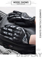 SUOMY Guantes de motociclismo Verano Altamente Transpirable Anti-caída Motocross Moto Moto Guante PVC Protegido Verde Fluorescente - details 10