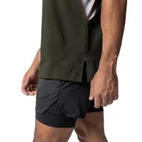 Men Bodybuilding Training Tank Top Gym Casual Sport Clothing Mesh Breathable Quick Dry Sleeveless Vest Fitness Workout Loose Top - details 20