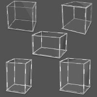 Vitrina transparente de acrílico, caja de almacenamiento para figuras, juguetes coleccionables, escaparate de protección, caja de encimera duradera - details 9