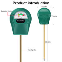 Medidor de suelo portátil, Detector de PH/humedad del agua/fertilidad, probador de humedad del suelo de flores de jardín, sonda de Metal, No requiere baterías - details 10