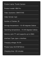 Cámara de acción 4K Bodycam para bicicleta, casco integrado, manillar, motocicleta, cámara deportiva de carretera, cuerpo de batería, Mini Full Hd, acción deportiva, Wifi - details 21