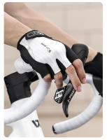 WEST BIKING-guantes de ciclismo para hombre y mujer, de medio dedo, con absorción de impacto, equipo deportivo para bicicleta de carretera - details 17