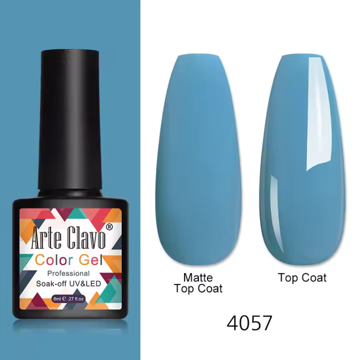 Esmalte de Uñas Arte Clavo 8ml Gel Brillo Color Intenso Desvanecido UV Semi Permanente con Lámpara LED para Arte de Uñas - 1