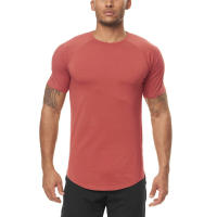 Camiseta Deportiva de Fitness para Hombres Ajuste Cerrado, Manga Corta, Secado Rápido, Frescura, Poliéster - details 11