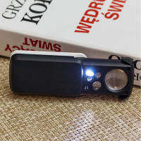 Lupa de joyería deslizante 30x 60x 90x lupa de iluminación led, con luz ultravioleta, adecuada para joyas, diamantes, monedas, sellos - details 3