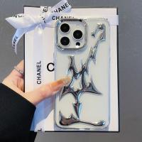 Nueva funda de teléfono con forma de estrella 3D de personalidad atractiva para iPhone 16 14 13 15 Pro Max, moderna, hueca, delgada, a prueba de golpes, protectora y suave. - details 5