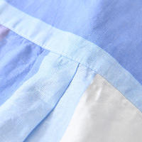 Camisa de cáñamo informal de moda con cuello vuelto de lino - details 11