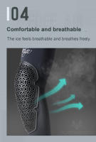 Protector de Codo de Motocicleta Suomy CE Nivel 1 Manga de Bicicleta Off-road Transpirable con Protección UPF50+ - details 9