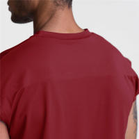 Camiseta sin mangas de entrenamiento para hombre, camisa informal con estampado de cuello redondo, resistente al sudor, cómoda, de secado rápido - details 17