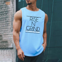 Men Tank Tops Gym Fitness Basketball Clothing Casual Fashion Solid Print Vest Summer Breathable Quick Dry Sleeveless Mesh Shirt - details 4